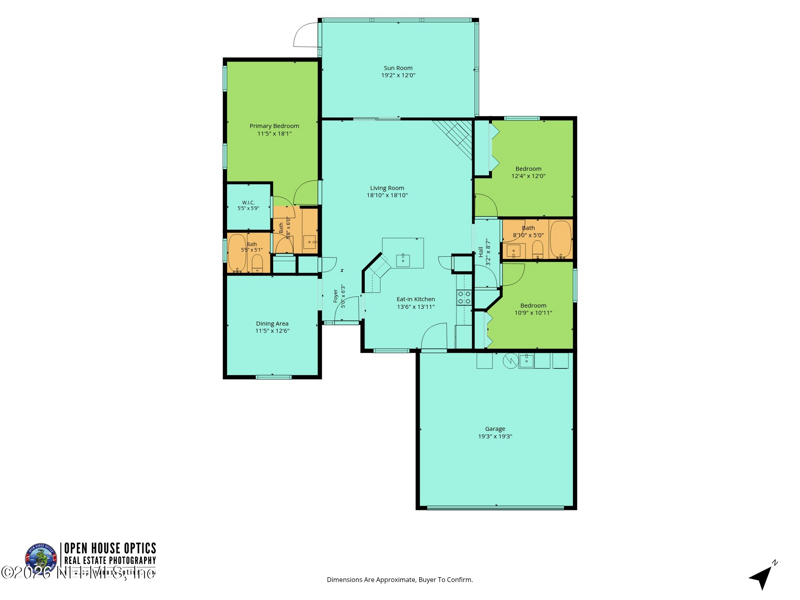 3 bedroom Single Family Residence at 12619 Fish Hawk Lane, Sterling Ridge, Jacksonville — photo 3