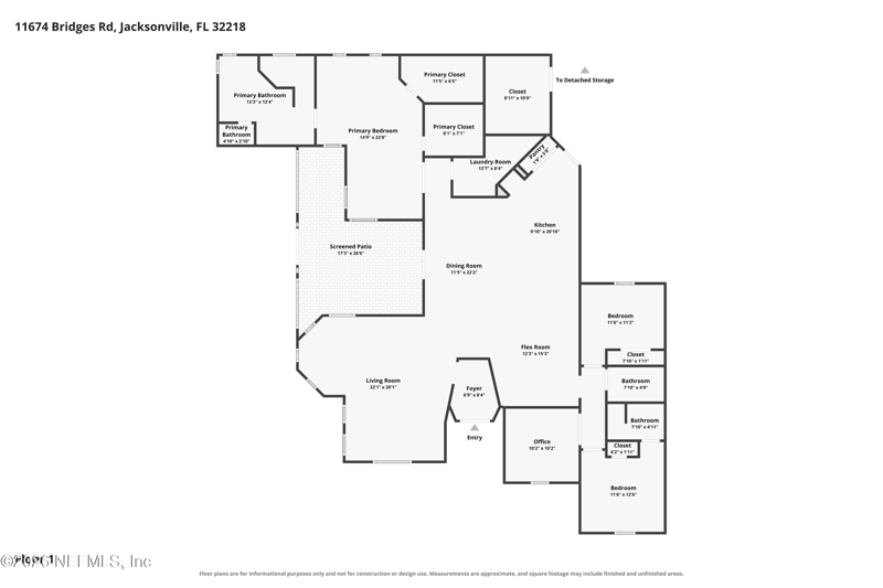 3 bedroom Single Family Residence at 11674 Bridges Road, North Country Estate, Jacksonville — photo 2