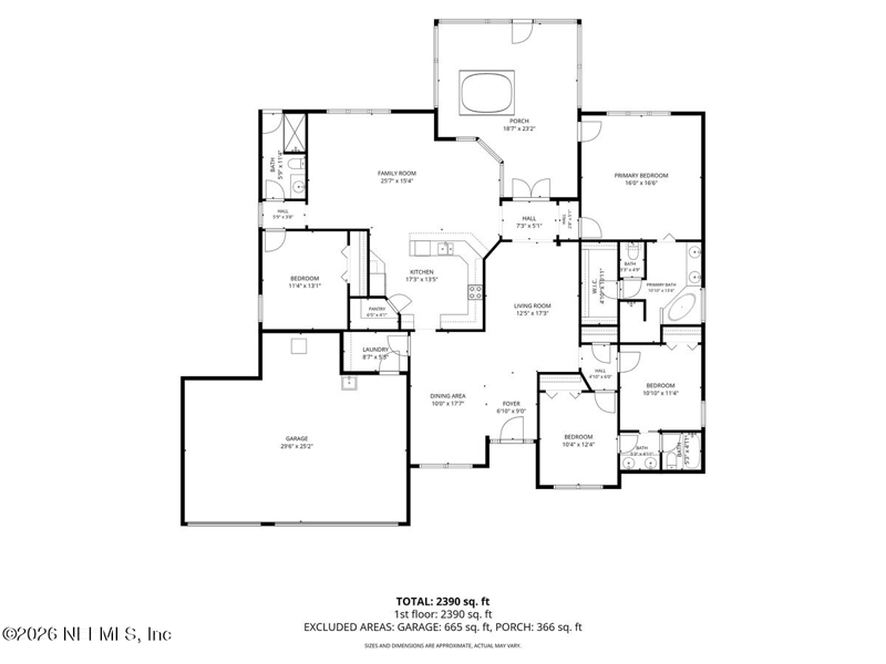4 bedroom Single Family Residence at 3042 Donato Drive, Marshwinds, Jacksonville — photo 4