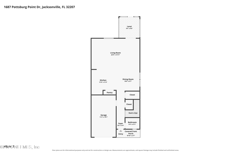 3 bedroom Townhouse at 1687 Pottsburg Point Drive, Pottsburg Pointe, Jacksonville — photo 2