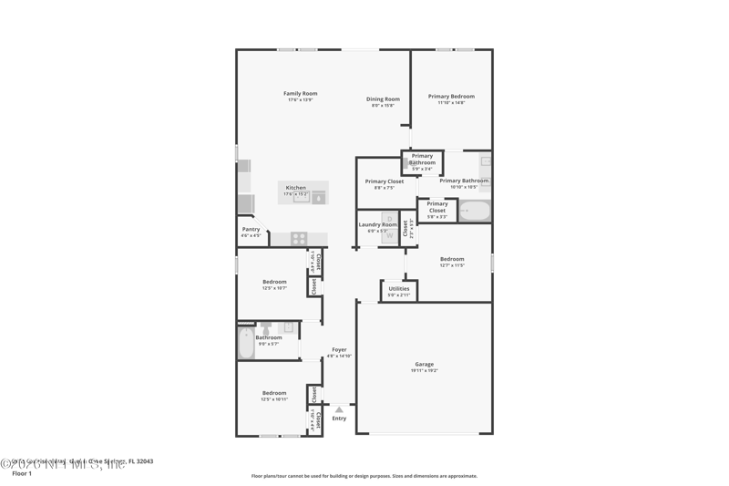 4 bedroom Single Family Residence at 2035 Garrison Way, Willow Springs, Green Cove Springs — photo 2