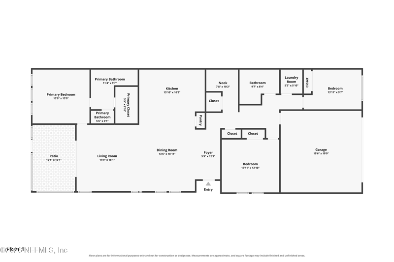 3 bedroom Townhouse at 9951 Filament Boulevard, Edison East, Jacksonville — photo 3