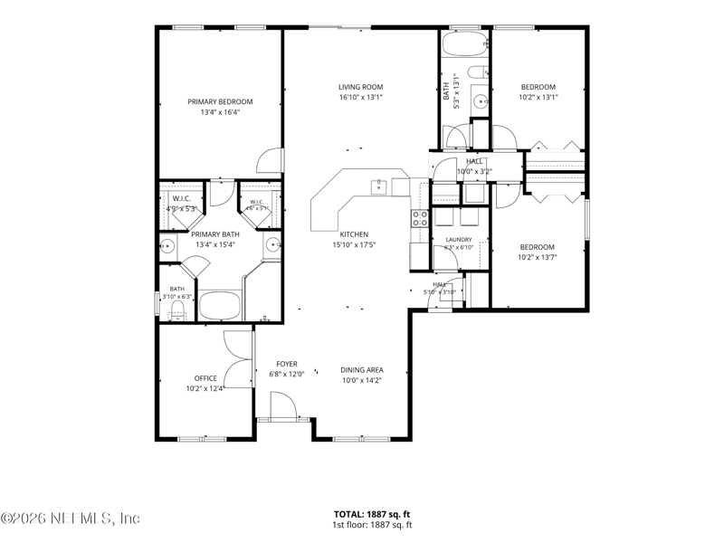3 bedroom Single Family Residence at 2500 Cedar Trace Drive, Windsor Chase, Jacksonville — photo 2