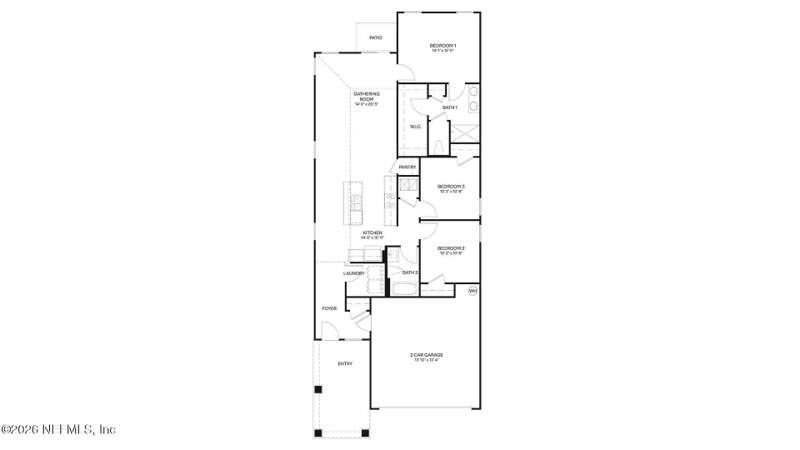 3 bedroom Single Family Residence at 347 Chambers Avenue, Liberty Cove, Yulee — photo 2