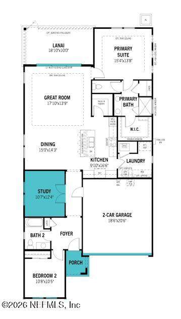 2 bedroom Single Family Residence at 25 Crafton Circle, Watersong At Rivertown, St. Johns — photo 2