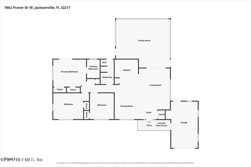 3 bedroom Single Family Residence at 7862 Praver Drive, San Jose, Jacksonville — photo 2