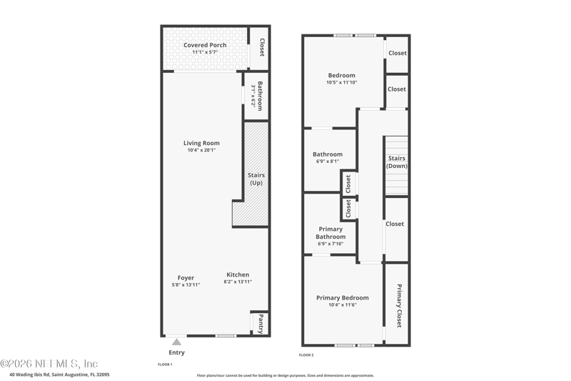 2 bedroom Single Family Residence at 40 Wading Ibis Road, Stokes Landing, St. Augustine — photo 3
