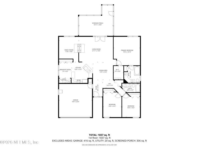 3 bedroom Single Family Residence at 4849 Dovetree Lane, Riverwoods, Jacksonville — photo 2