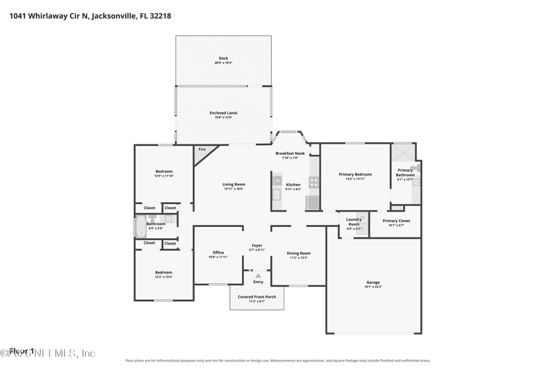 3 bedroom Single Family Residence at 1041 Whirlaway Circle, Saddlewood, Jacksonville — photo 2