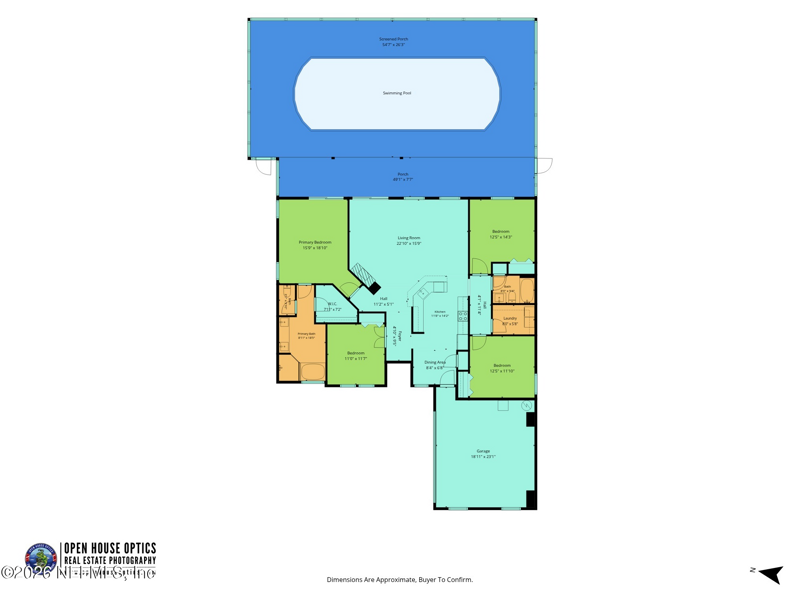 4 bedroom Single Family Residence at 3349 Warnell Drive, Wyngate Forest, Jacksonville — photo 3