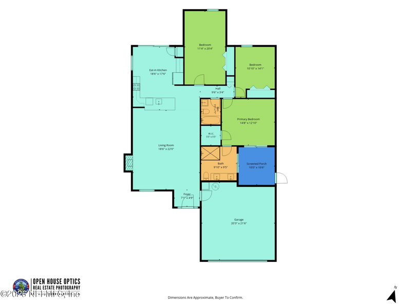 3 bedroom Single Family Residence at 5491 Fort Caroline Road, Marsh Creek, Jacksonville — photo 3