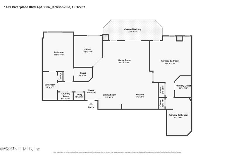 2 bedroom Condominium at 1431 Riverplace Boulevard #3006, The Peninsula At St Johns Center Condos, Jacksonville — photo 5