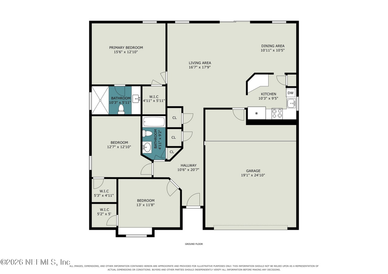 3 bedroom Single Family Residence at 1533 Kingfisher Lane, Biscayne Villas, Jacksonville — photo 2
