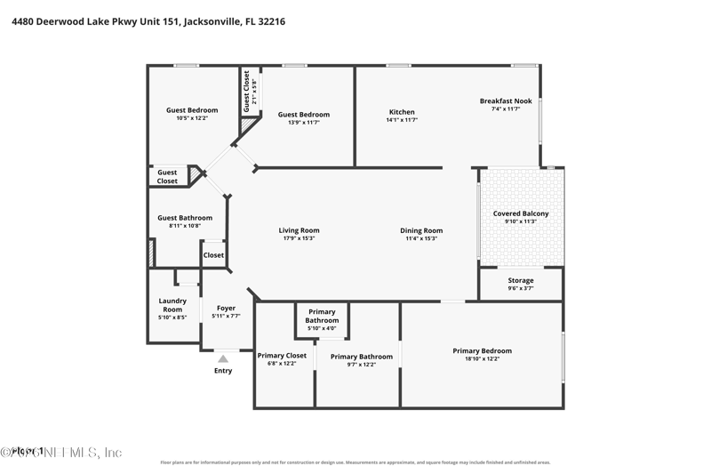 3 bedroom Condominium at 4480 Deerwood Lake Parkway #151, Deerwood Place, Jacksonville — photo 3