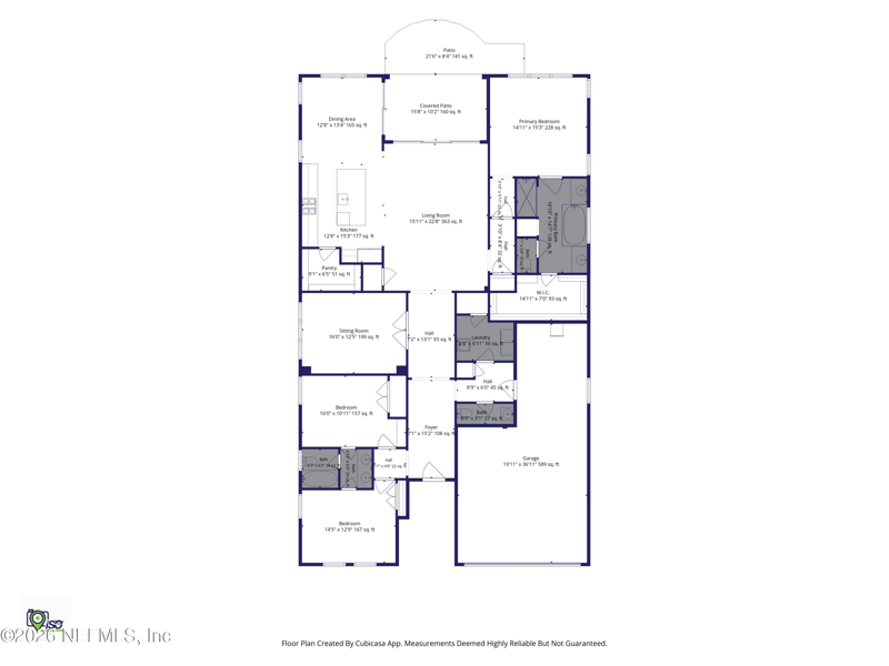 3 bedroom Single Family Residence at 13460 Nogal Lane, Terra Costa, Jacksonville — photo 4
