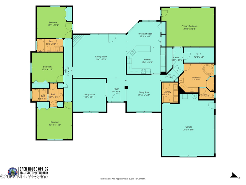 4 bedroom Single Family Residence at 836 QUEENS HARBOR Boulevard, Queens Harbour Cc, Jacksonville — photo 2