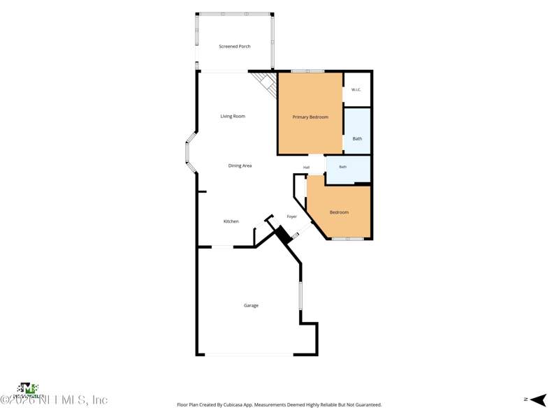 2 bedroom Single Family Residence at 8047 Mactavish Way, Highland Lakes, Jacksonville — photo 4