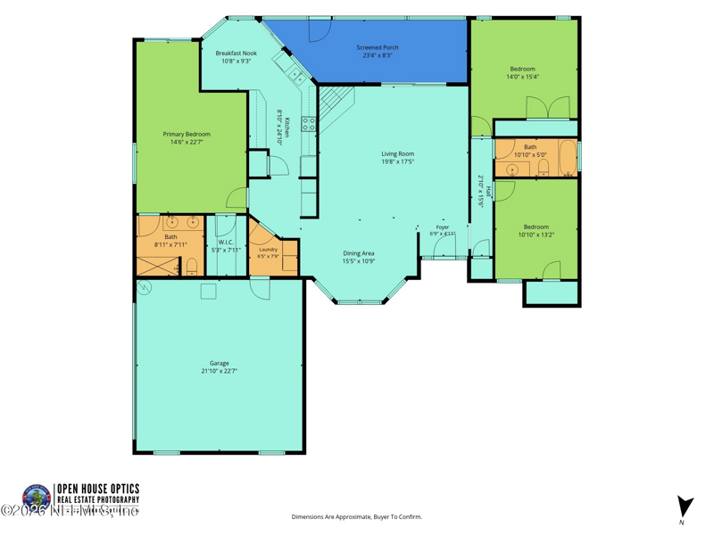 3 bedroom Single Family Residence at 4120 Pony Express Lane, Saddle Ridge, Jacksonville — photo 3