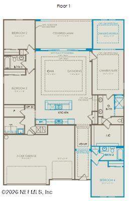4 bedroom Single Family Residence at 455 Luminous Avenue, Landings at Greenbriar, St. Johns — photo 4