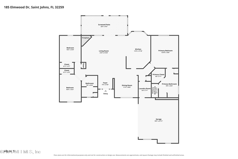 3 bedroom Single Family Residence at 185 Elmwood Drive, Julington Creek Plan, St. Johns — photo 3