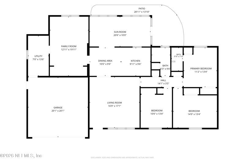 3 bedroom Single Family Residence at 868 Trinidad Road, Holiday Hill, Jacksonville — photo 2