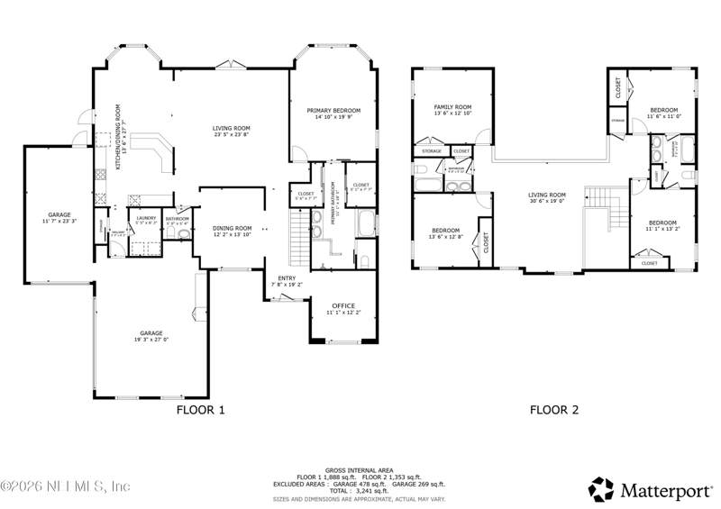 5 bedroom Single Family Residence at 1843 WILD DUNES CIRCLE Circle, Eagle Landing, Orange Park — photo 2
