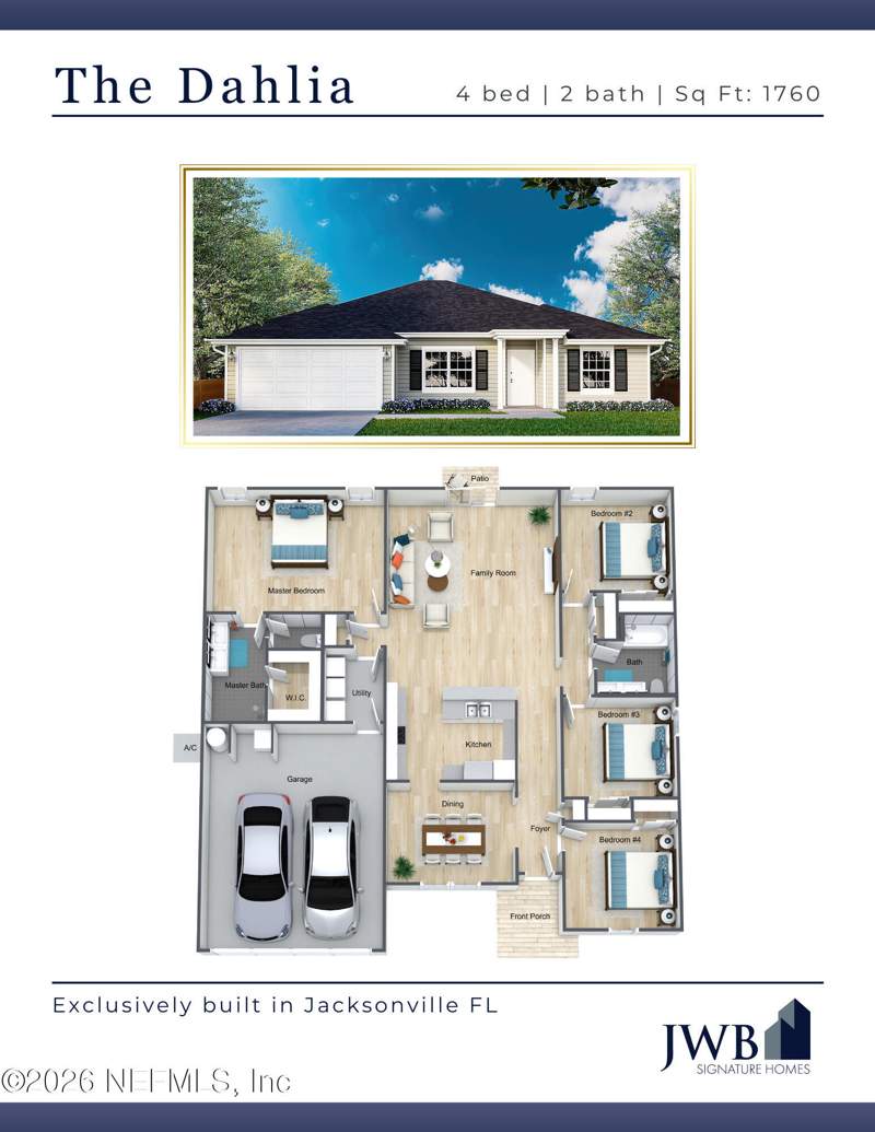 4 bedroom Single Family Residence at 6048 DUNN Avenue, Dinsmore Farms, Jacksonville — photo 1