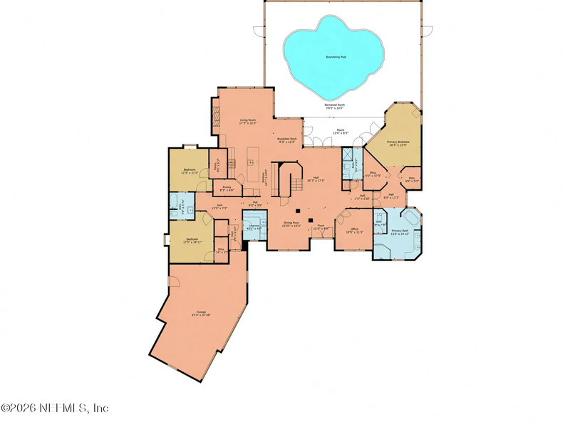 4 bedroom Single Family Residence at 8196 Seven Mile Drive, Sawgrass, Ponte Vedra Beach — photo 4