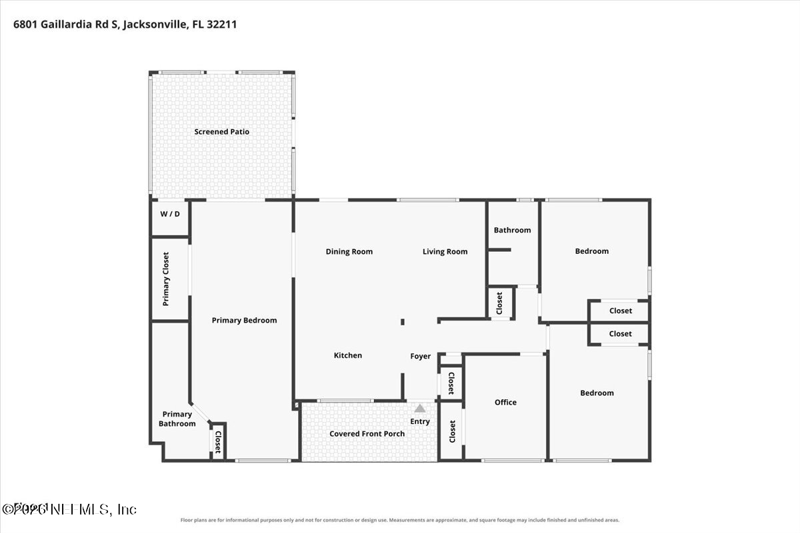 3 bedroom Single Family Residence at 6801 Gaillardia Road, Arlington Hills, Jacksonville — photo 2