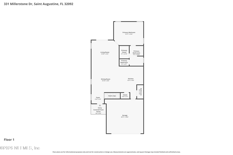 3 bedroom Single Family Residence at 331 Millerstone Drive, Silverleaf, St. Augustine — photo 4
