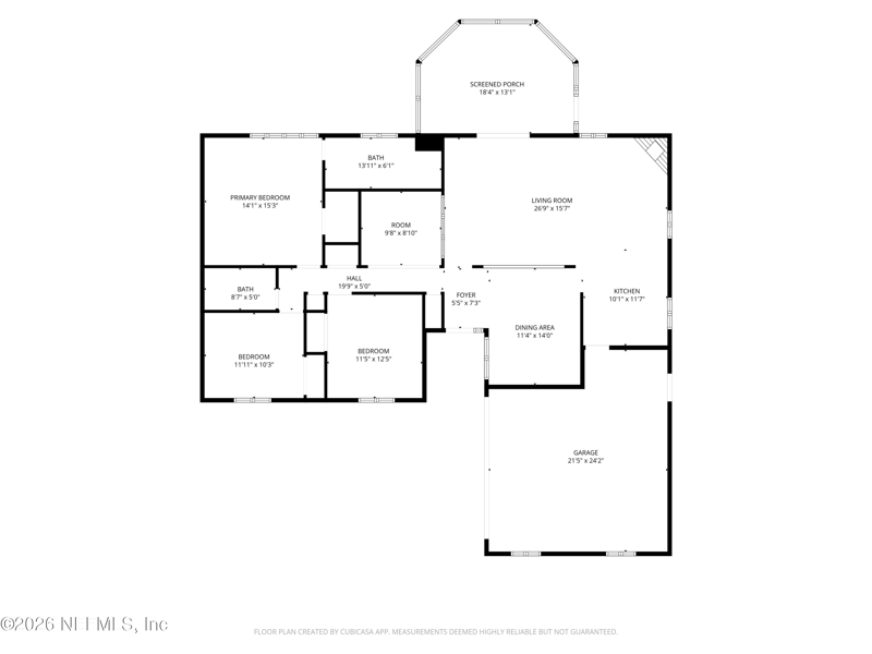 3 bedroom Single Family Residence at 12459 Shady Creek Drive, Julington Landing, Jacksonville — photo 2