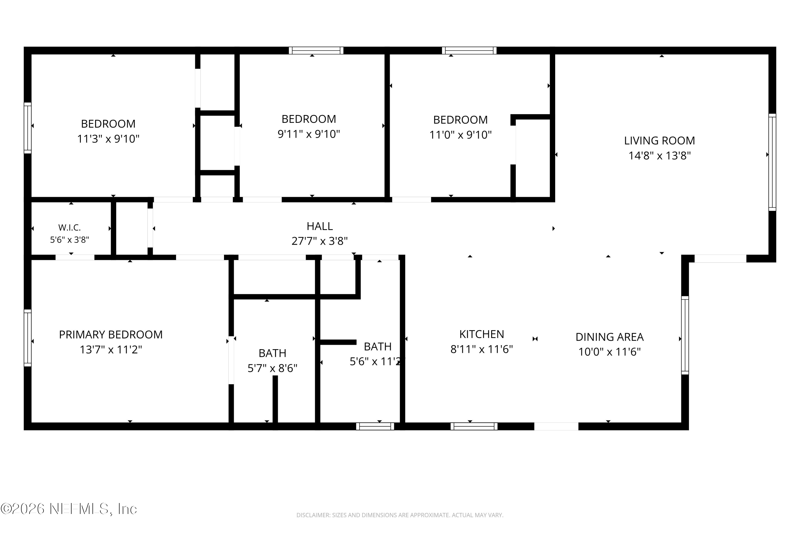 4 bedroom Single Family Residence at 7952 Siskin Avenue, Lincoln Villas, Jacksonville — photo 2
