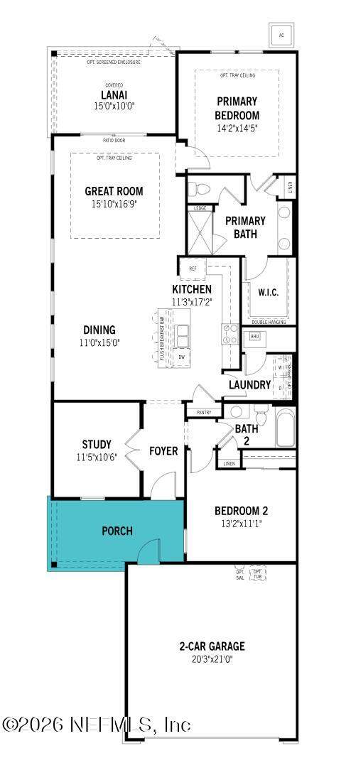 2 bedroom Townhouse at 65 Foxford Place, Watersong At Rivertown, St. Johns — photo 2