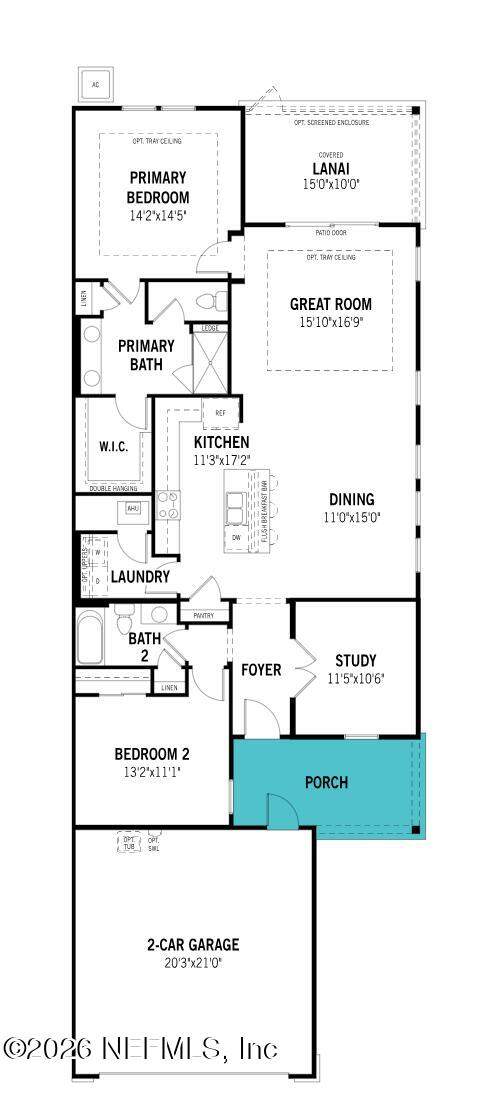 2 bedroom Townhouse at 71 Foxford Place, Watersong At Rivertown, St. Johns — photo 2