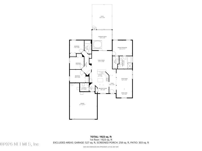 4 bedroom Single Family Residence at 86429 Riverwood Drive, Meadowfield, Yulee — photo 2