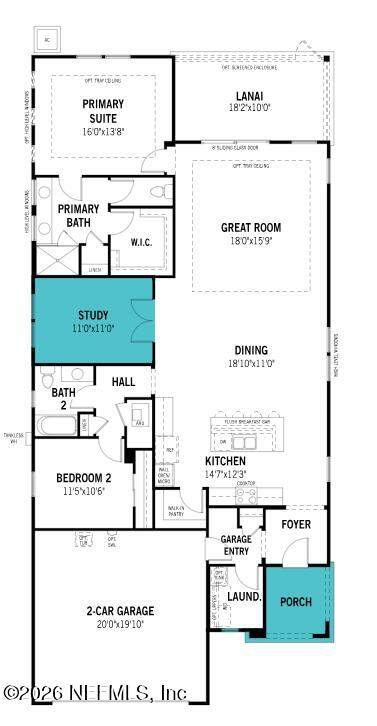 2 bedroom Single Family Residence at 299 Crafton Circle, Watersong At Rivertown, St. Johns — photo 2