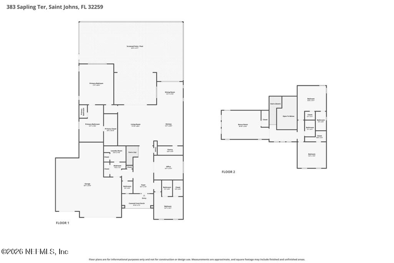5 bedroom Single Family Residence at 383 Sapling Terrace, Bartram Ranch, St. Johns — photo 3