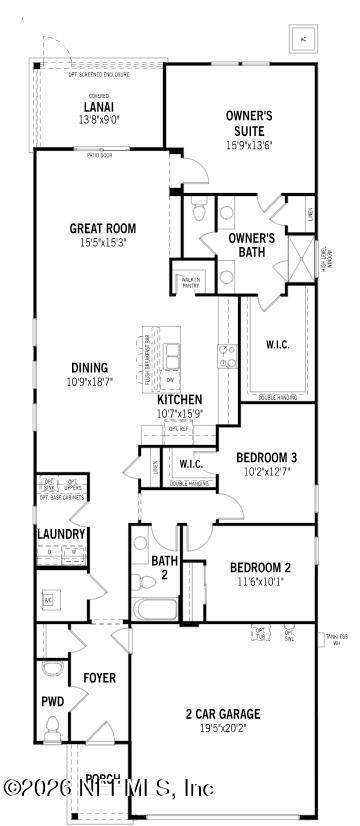 3 bedroom Single Family Residence at 106 Grand Lakes Drive, Rivertown Forest, St. Johns — photo 2