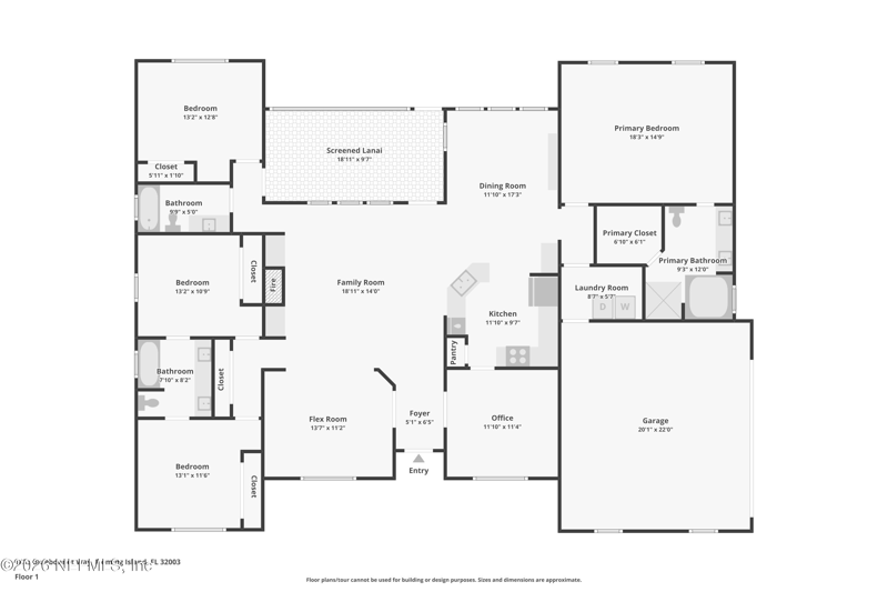 4 bedroom Single Family Residence at 1833 Bluebonnet Way, Pace Island, Fleming Island — photo 2