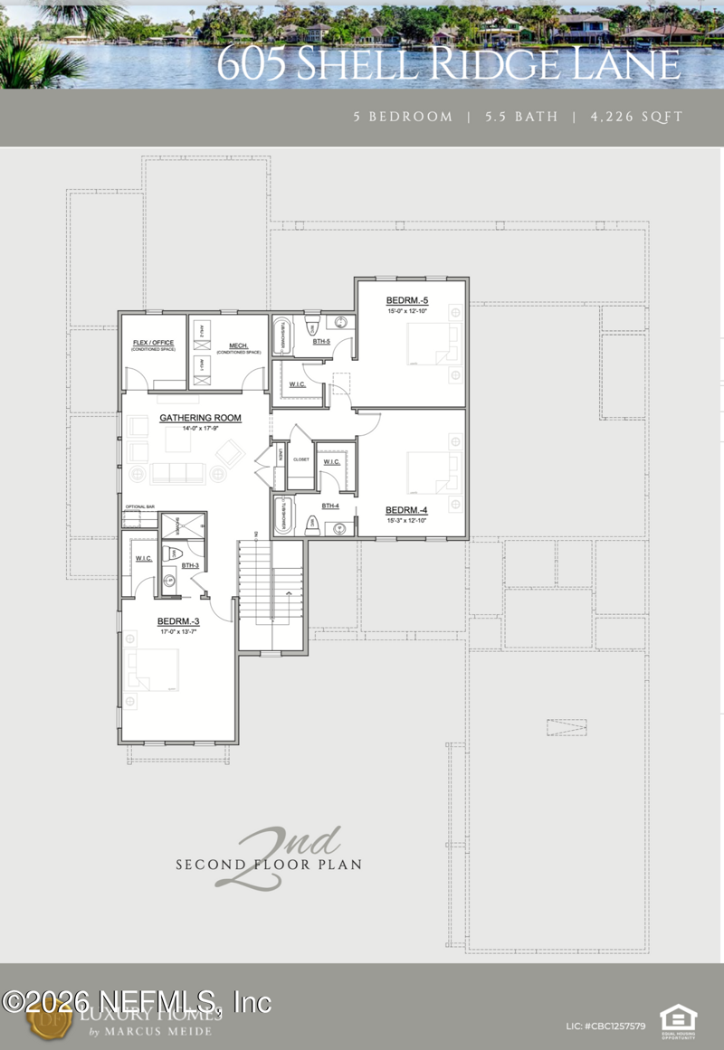 5 bedroom Single Family Residence at 605 Shell Ridge Lane, River Landing, Ponte Vedra — photo 4