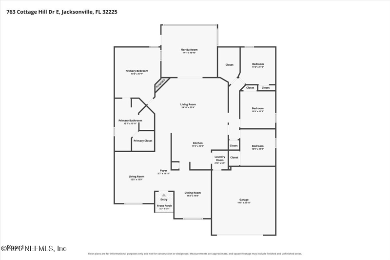4 bedroom Single Family Residence at 763 Cottage Hill Drive, Harbor Winds, Jacksonville — photo 2