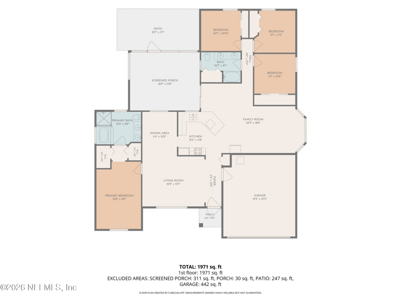 4 bedroom Single Family Residence at 6553 Big Stone Drive, Estates At Aloma Woods Ph 3, Jacksonville — photo 2