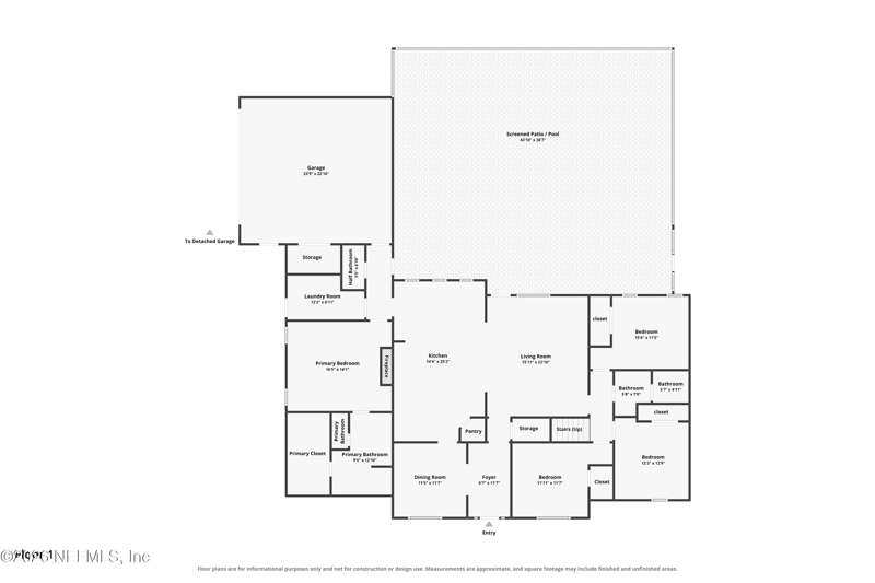 5 bedroom Single Family Residence at 11017 Hood Road, Section Land, Jacksonville — photo 3
