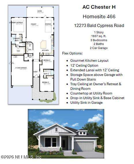 3 bedroom Single Family Residence at 12273 Bald Cypress Road, Seven Pines, Jacksonville — photo 2