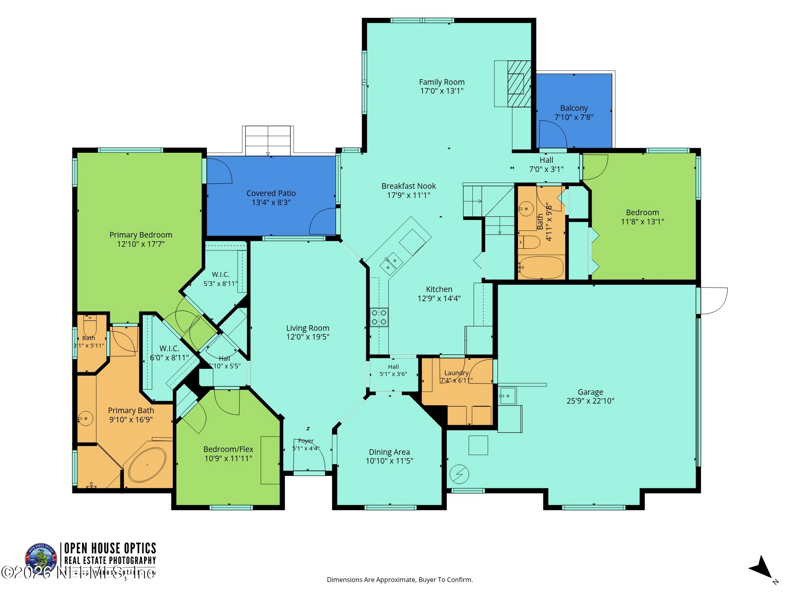 4 bedroom Single Family Residence at 1756 Greenridge Circle, Greenridge, St. Johns — photo 4