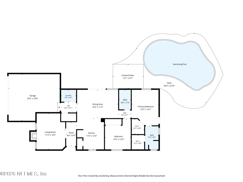 3 bedroom Single Family Residence at 5022 Azure Street, Del Rio, Jacksonville — photo 2