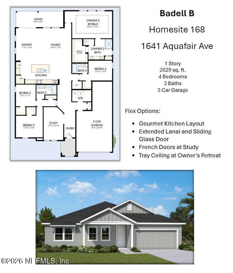 4 bedroom Single Family Residence at 1641 Aquafair Avenue, Laurelton, Green Cove Springs — photo 2