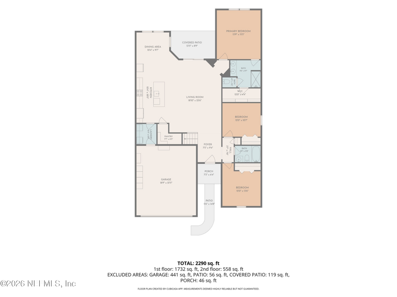 4 bedroom Single Family Residence at 4977 Bramante Drive, Dunns Creek, Jacksonville — photo 2