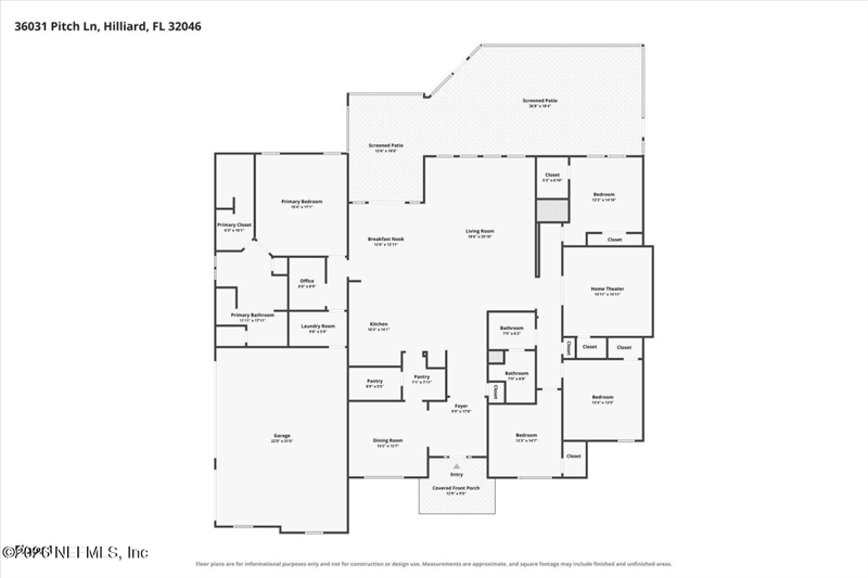 4 bedroom Single Family Residence at 36031 Pitch Lane, Southern Pines, Hilliard — photo 2