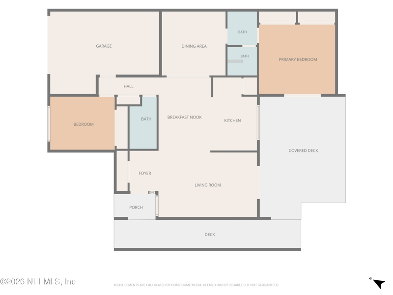 2 bedroom Single Family Residence at 3218 Thorn Lane, Lake Mandarin, Jacksonville — photo 4
